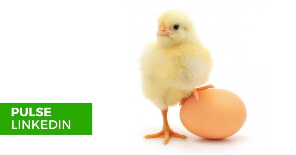 Linkedin Pulse - meglio l’uovo oggi o la gallina domani