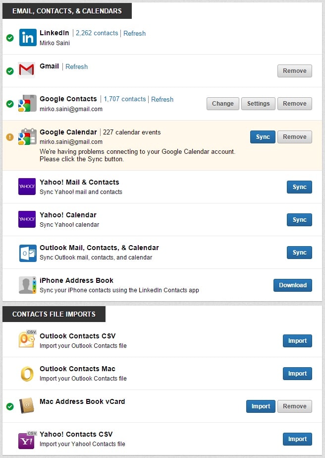 La sezione My Network - un CRM direttamente in LinkedIn_05-min