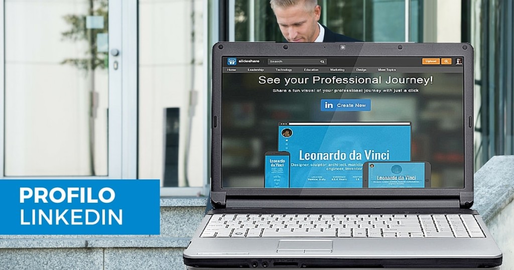 Come trasformare il tuo profilo LinkedIn in infografica o in un sito onepage-min