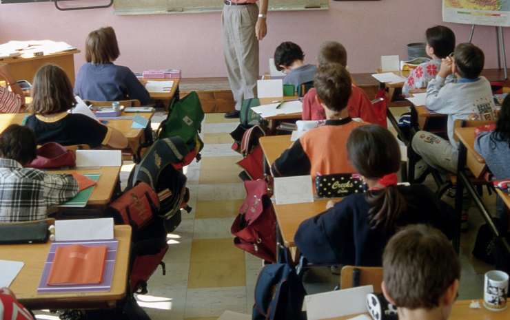 professore marco fresin allievi scuola banchi