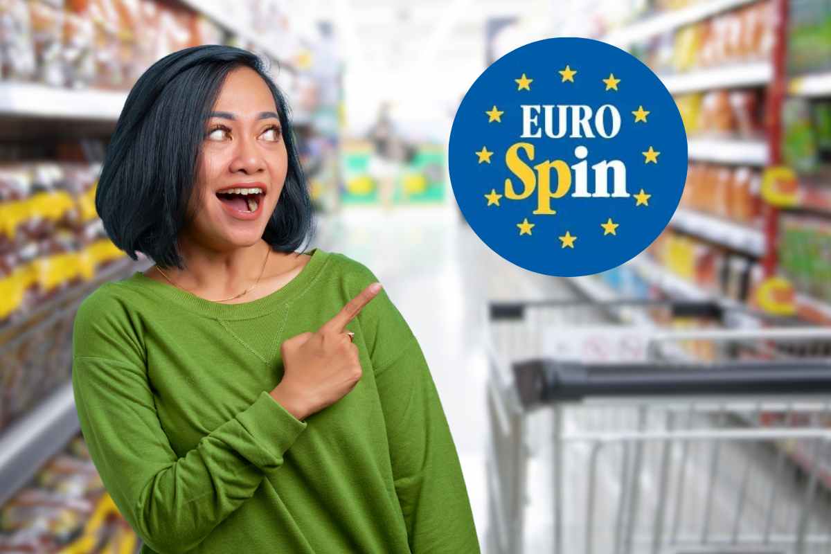 logo eurospin supermercato donna indica
